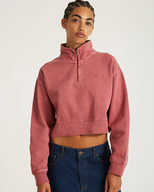 Eldridge Fundamental Cropped Quarter Zip